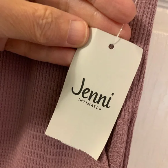 Jenni NWT’s lounge pants (31” inseam) w/pockets; faux snaps in fro… - Picture 3 of 8